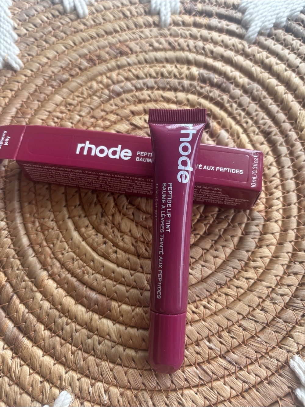 RHODE Peptide Lip Tint — Deep Berry